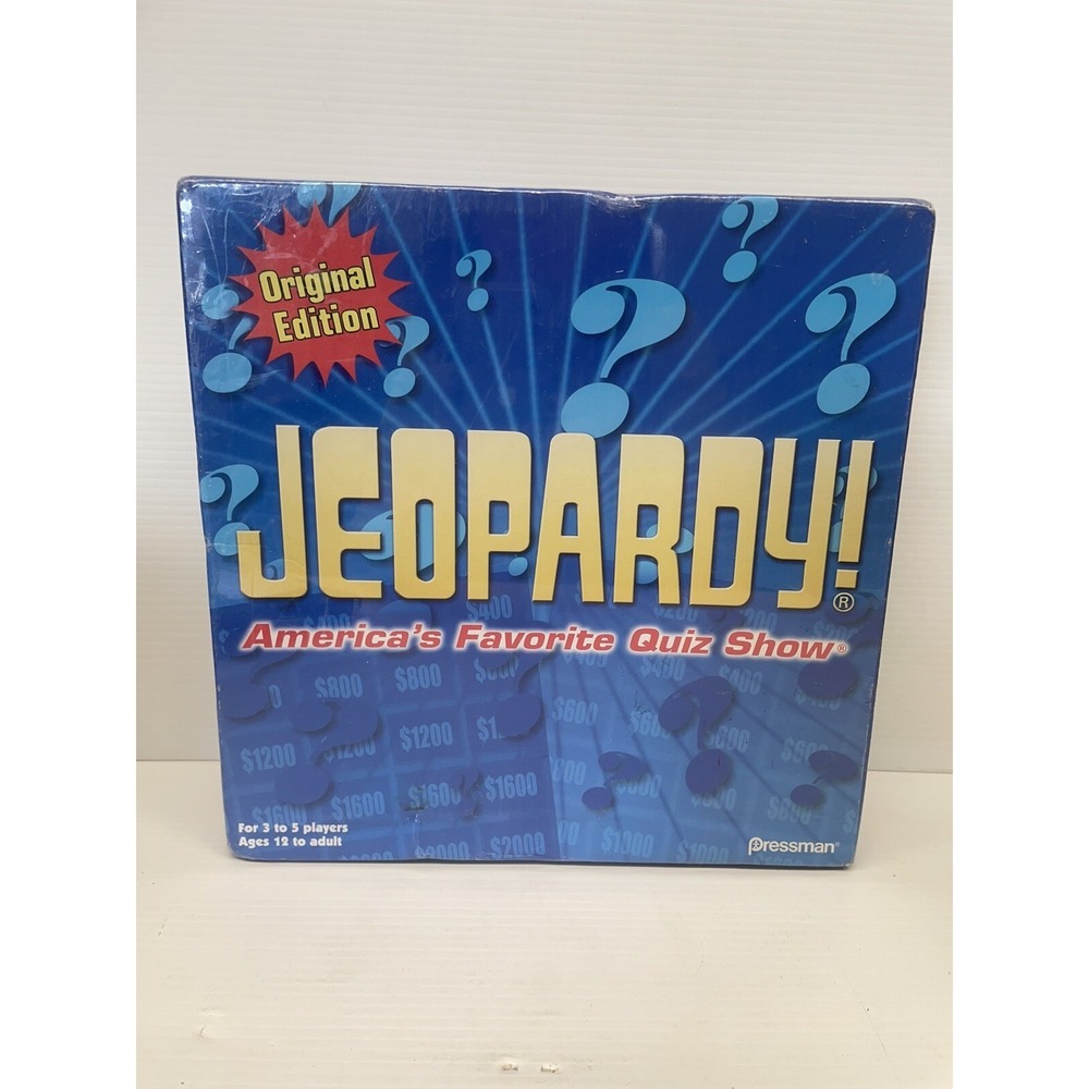 Jeopardy Board Game‎ Original Edition 2003 Factory Sealed Board Game